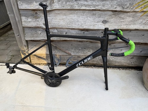 Carbon disc road bike frame - carbon,
