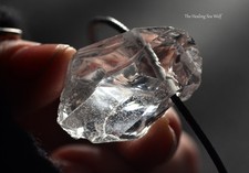 Extraterrestrial Azeztulite Crystal Necklace Azez-Activated Synergy 12 Stone