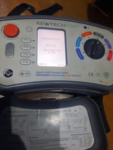 Kewtech kt64 multifunction - kewtech,