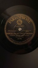 Rare 78rpm record, E-, TUBIZE ROYAL HAWAIIAN : Down By The Old , Parlo PNY41234