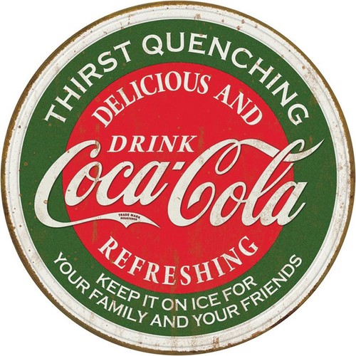 Tin signs coca cola - signs, delicious