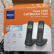 Binatone Veva 1900 Twin Cordless Telephone xx