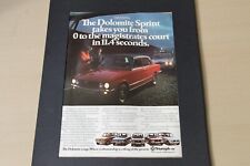 Original 1978 magazine advert