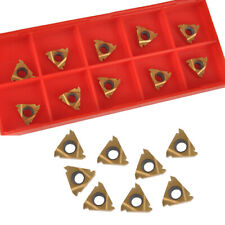 10PC 11IR A60 Carbide Inserts Threading Turning Cutting Tool Boring Bar Insert