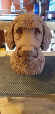 Large Labradoodle Bust 3d