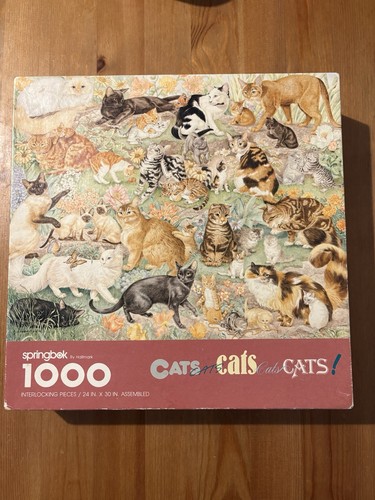 Vintage springbok cats - springbok,