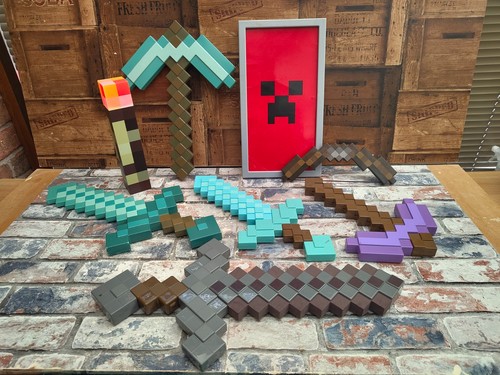 Minecraft weapon bundle - minecraft,