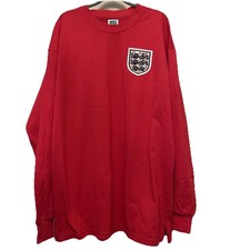 England 1966 World Cup Final Football Shirt Score Draw Bobby Moore #6 Size XXL