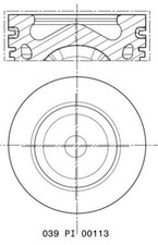 MAHLE 039 PI 00113 000 Piston