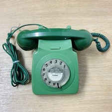 Vintage Tele 746 F PO FDI Batch FWR 78/1 Dial Telephone Green Untested Prop