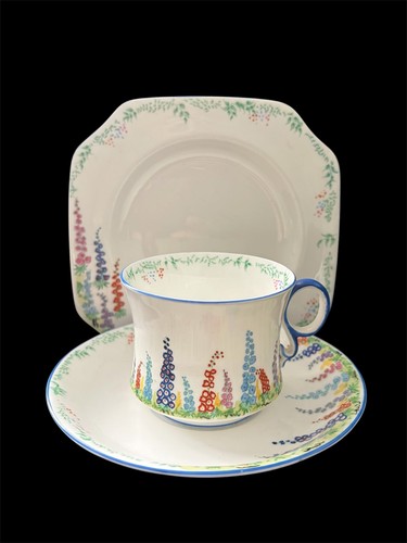 Art deco carlton china - deco, (ware)