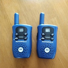 Two Motorola T4502 Walkie