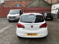 Vauxhall Corsa E White Rear Bumper 2015-2019 Breaking