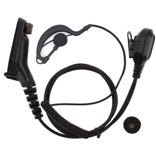 Ptt mic earpiece clip headset - ptt,