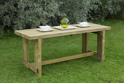 Forest refectory table - 6', 2'