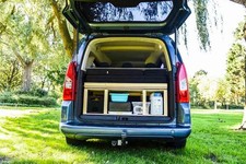 Camper van conversion module by simple camper vans ( for Peugeot rifter)