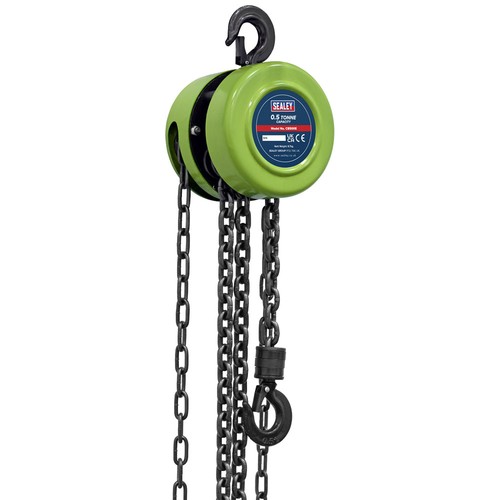 Sealey chain block 0 5 - sealey,