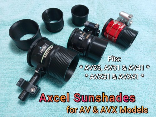 Axcel scope sunshades - axcel,