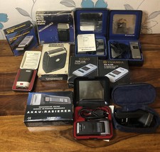 Vintage Retro Electric Shaver Joblot/Bundle - x11 - philips hitachi sumo rikon 