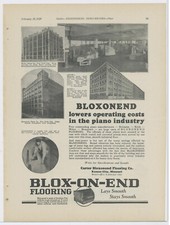 1929 Carter Flooring Ad: Weber