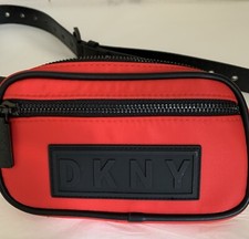 New DKNY Designer Red Black