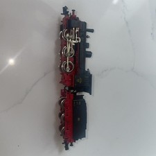 FLEISCHMANN N 7124 DR 53 RUNNER LOCO. LIGHTS METAL TENDER DEFINITELY NOT MINT