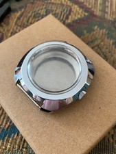 Sicura Watch Case Vintage 1970s New Old Stock NOS 42mm x 43mm, Lug Width 20mm