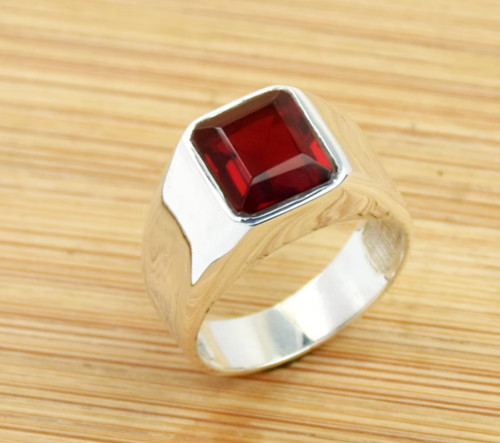 Handmade anari yaqoot ring - anari,