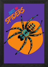 Just Love Spiders Graphic Art