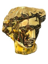 Vase Apollo Bust Gold DOIY PREOWNED £56 RRP -28.58%