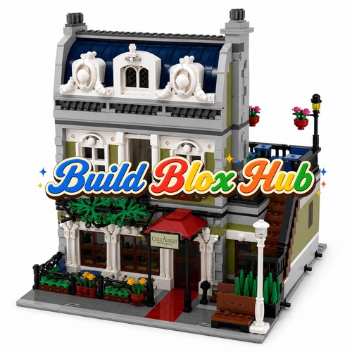 Parisian restaurant 2573pcs - restaurant,