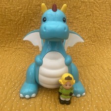 ELC Happyland Blue Dragon with