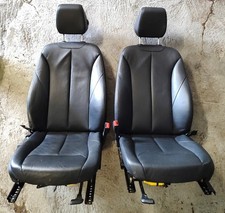 BMW 3 SERIES F30 2012-2018  BLACK HEATED LEATHER SEATS / INTERIOR - 320D