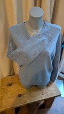 Mens Blue V Neck Jumper Pure