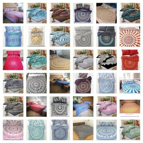 Indian mandala duvet quilt - indian,
