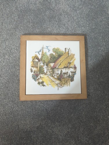 Staffordshire enamel framed - staffordshire,