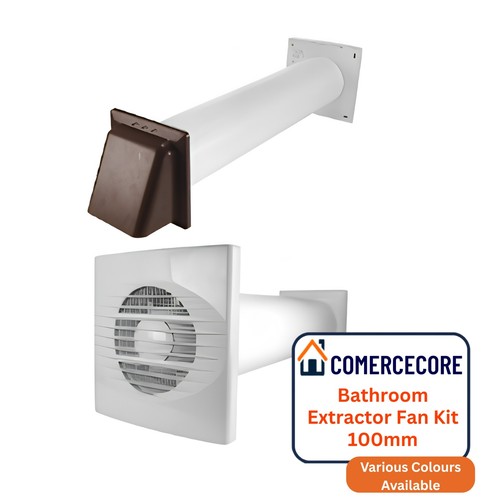 Bathroom extractor fan kit - extractor,
