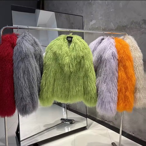 Womens real mongolia sheep - real,