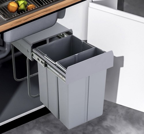 Kitchen pull out bin waste - pull,