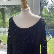 Vintage Dress By Picadilly Size Medium Gorgeous Sleeves 