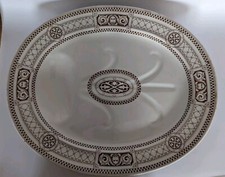Huge Antique Victorian Meat Platter 40x48cm D.C&Co Argos