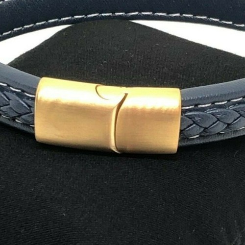 Mens leather wristband - mens,