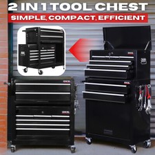 Excel Roller Tool Chest Cabinet 8 Drawer Storage Toolbox