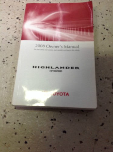 2008 toyota highlander hybrid - 2008,