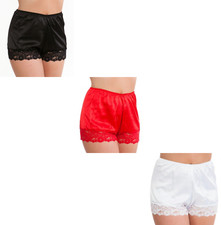 Set of 3 Satin and Lace French