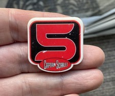 Captain Scarlet Plastic Pin