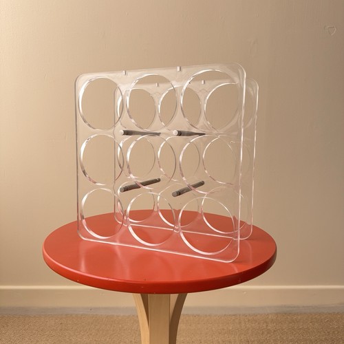 Vintage lucite acrylic wine - acrylic,