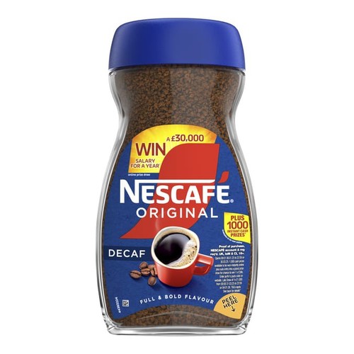 Nescafe original decaf instant - decaf,
