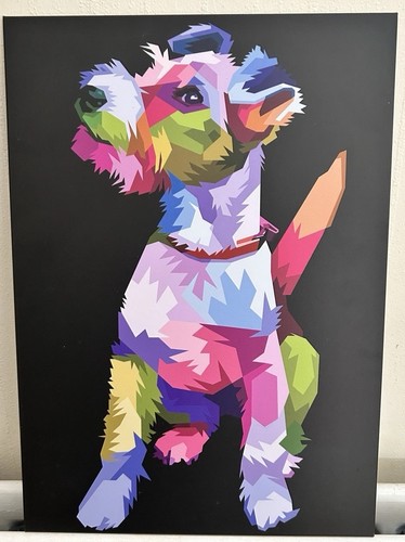 New fox terrier metal - wall, art