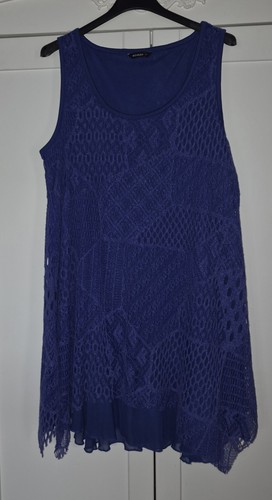 Lovely roman royal blue lace - lovely,